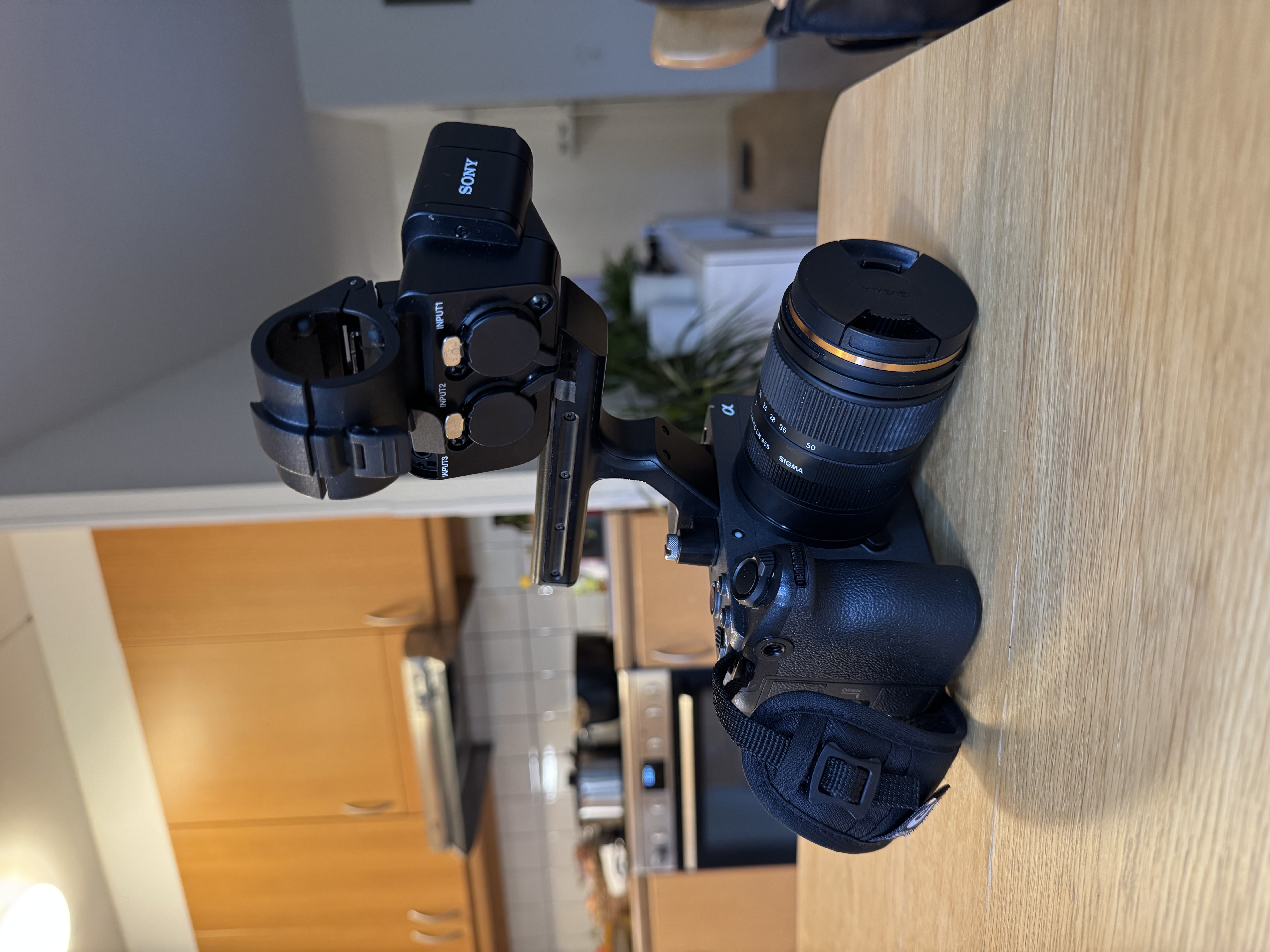 Sony fx30 med xlr handtag + objektiv  sigma 18-50mm f2,8