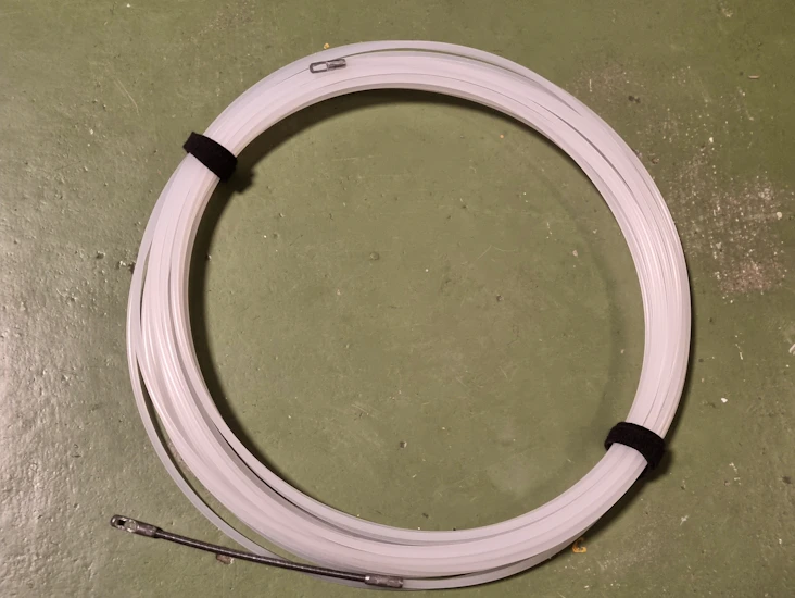 Dragfjäder nylon 15m