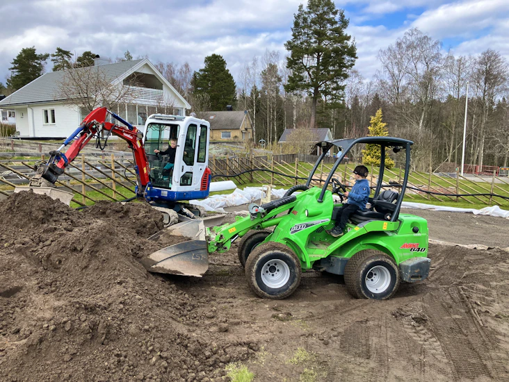 Kompaktlastare avant 640