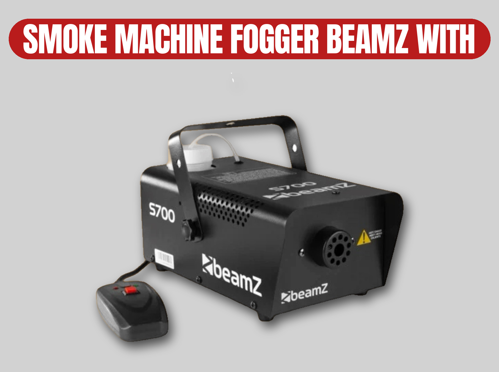 Beamz s700 fogger | smoke machine / smoke liquid