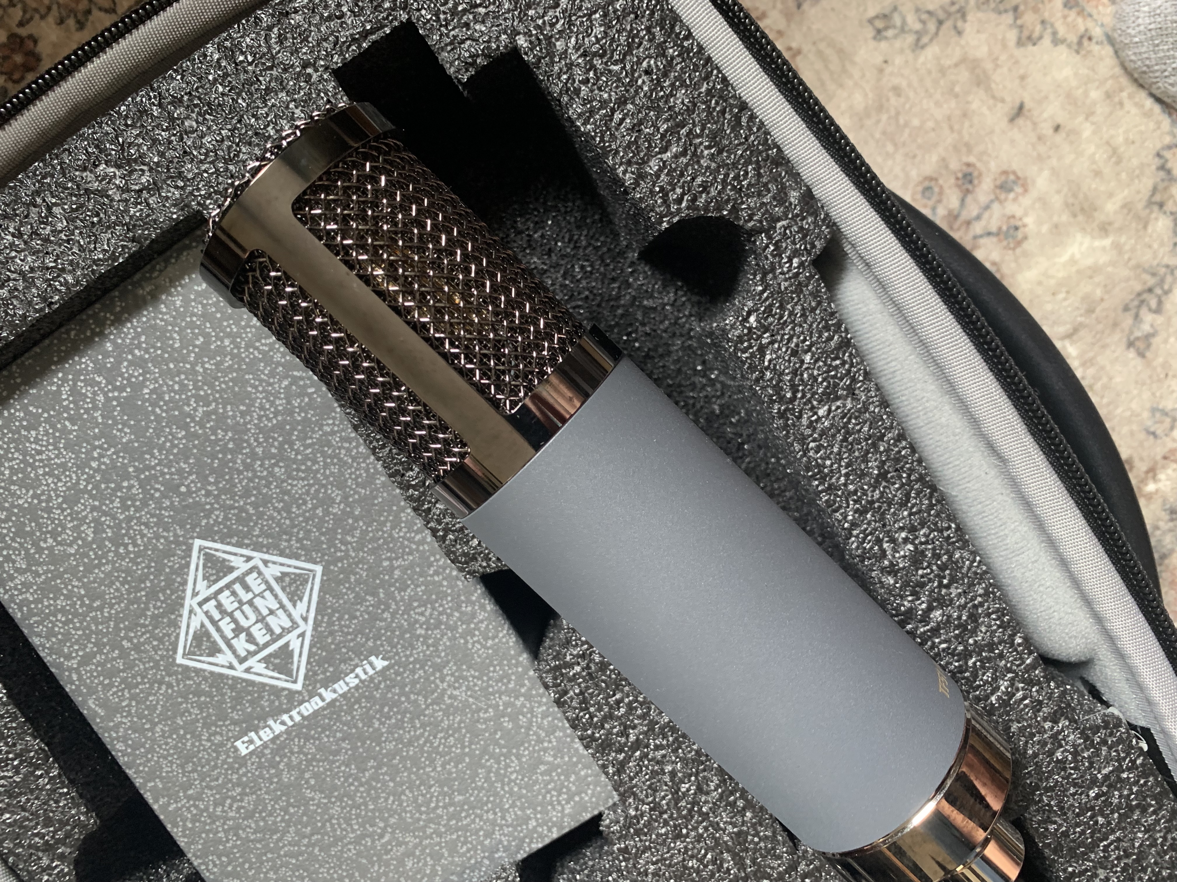 Telefunken tf-51 tube condenser microphone 