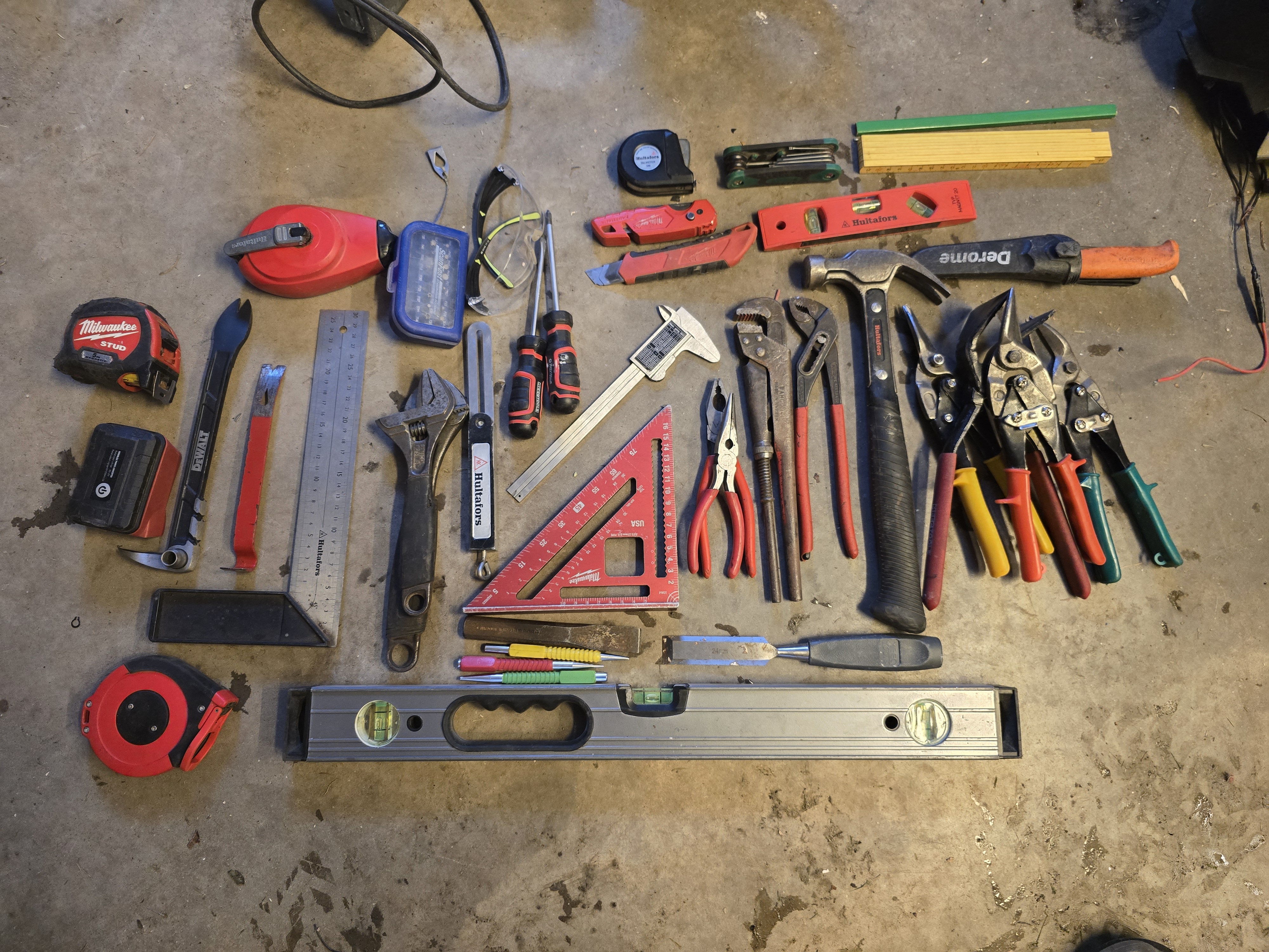 Verkyhsväska med ett ihop plock