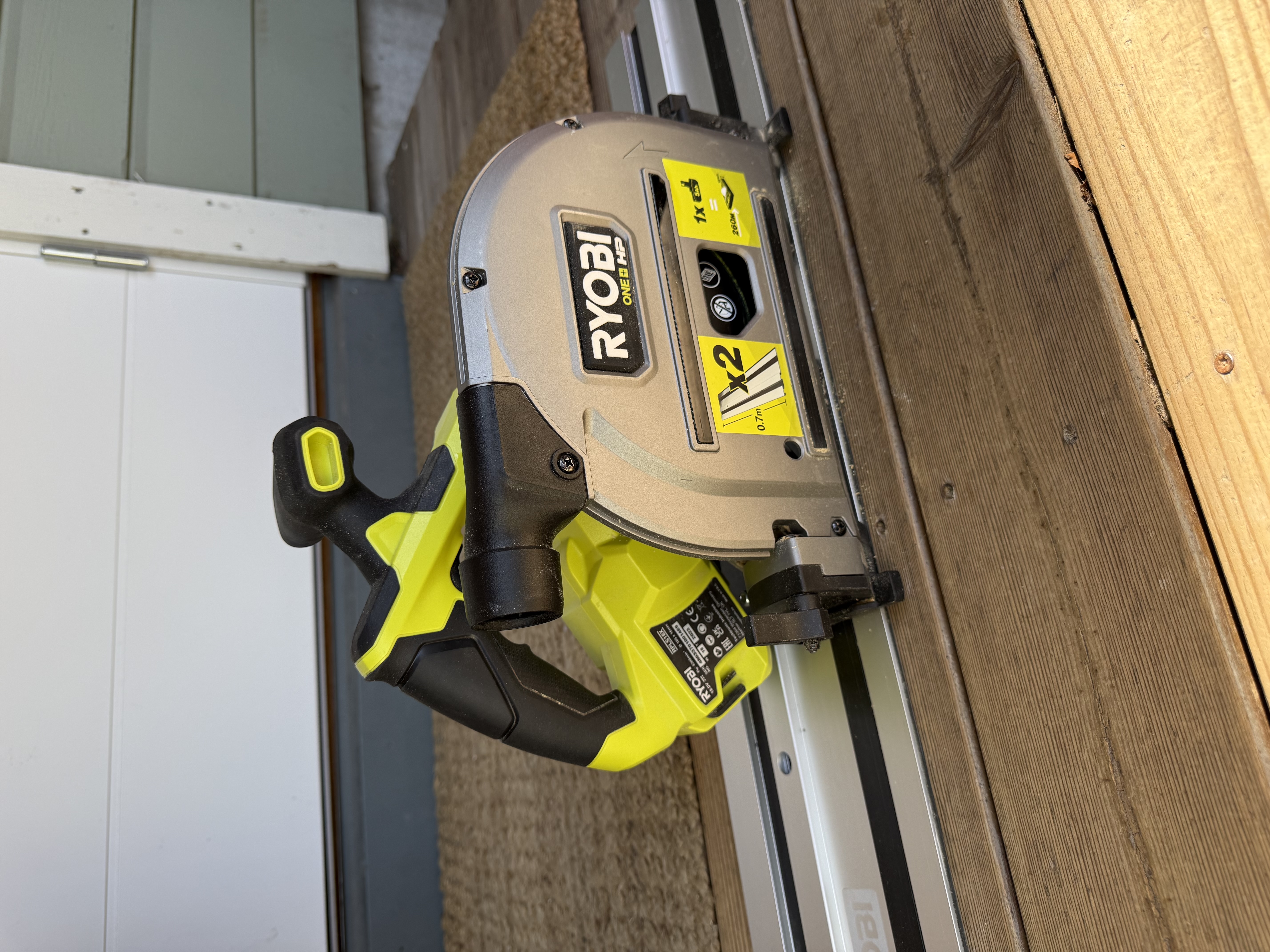 Dykksag / skinnesag fra ryobi