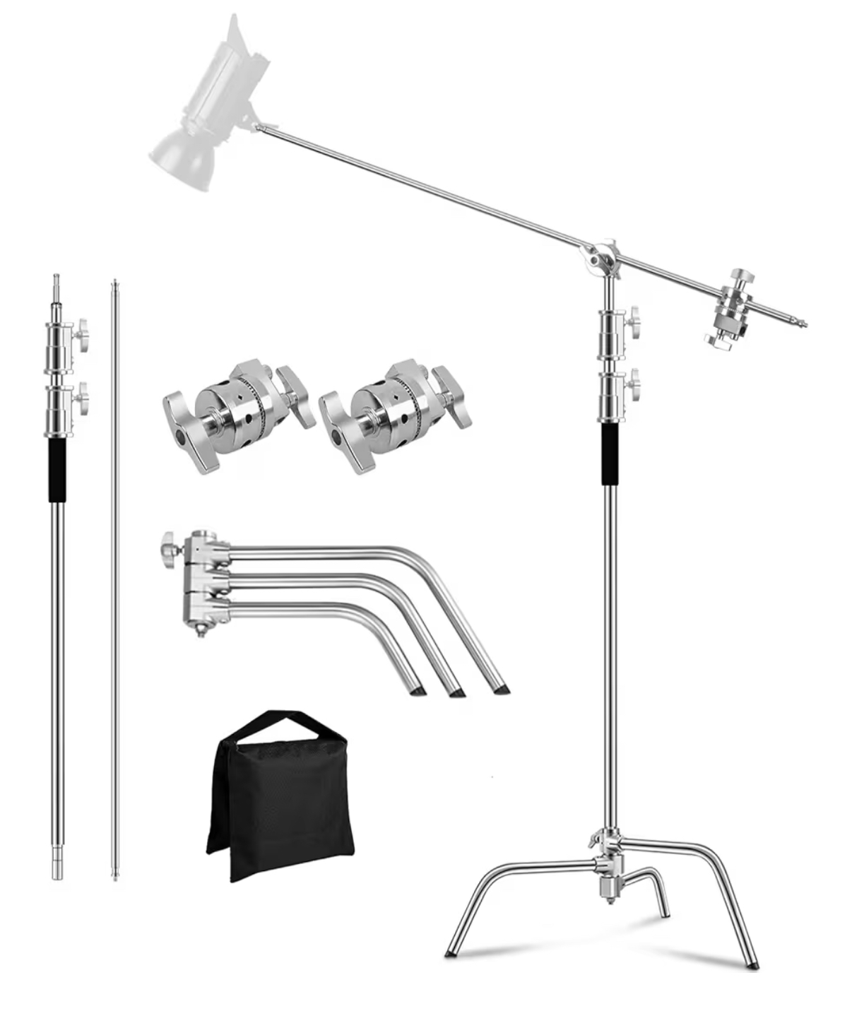 C-stand 10.8ft with arm 