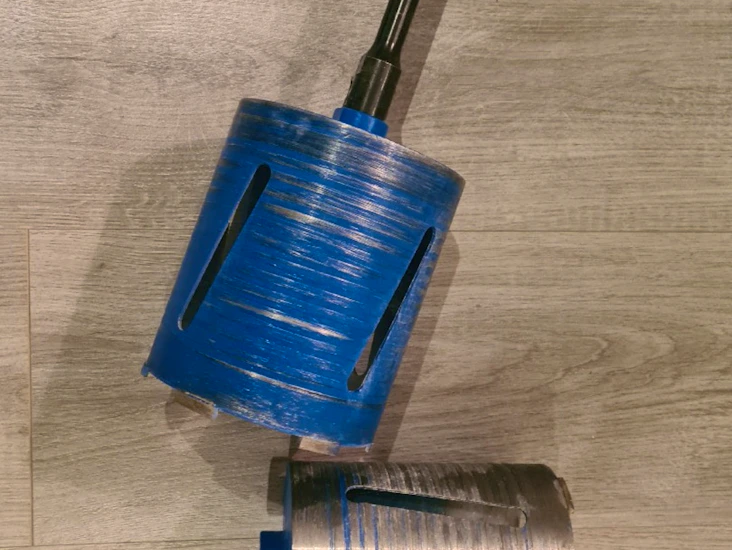 Hålsåg 132 mm inkl. adapter sds+