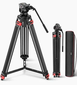 Neewer 79"/200cm video tripod, 