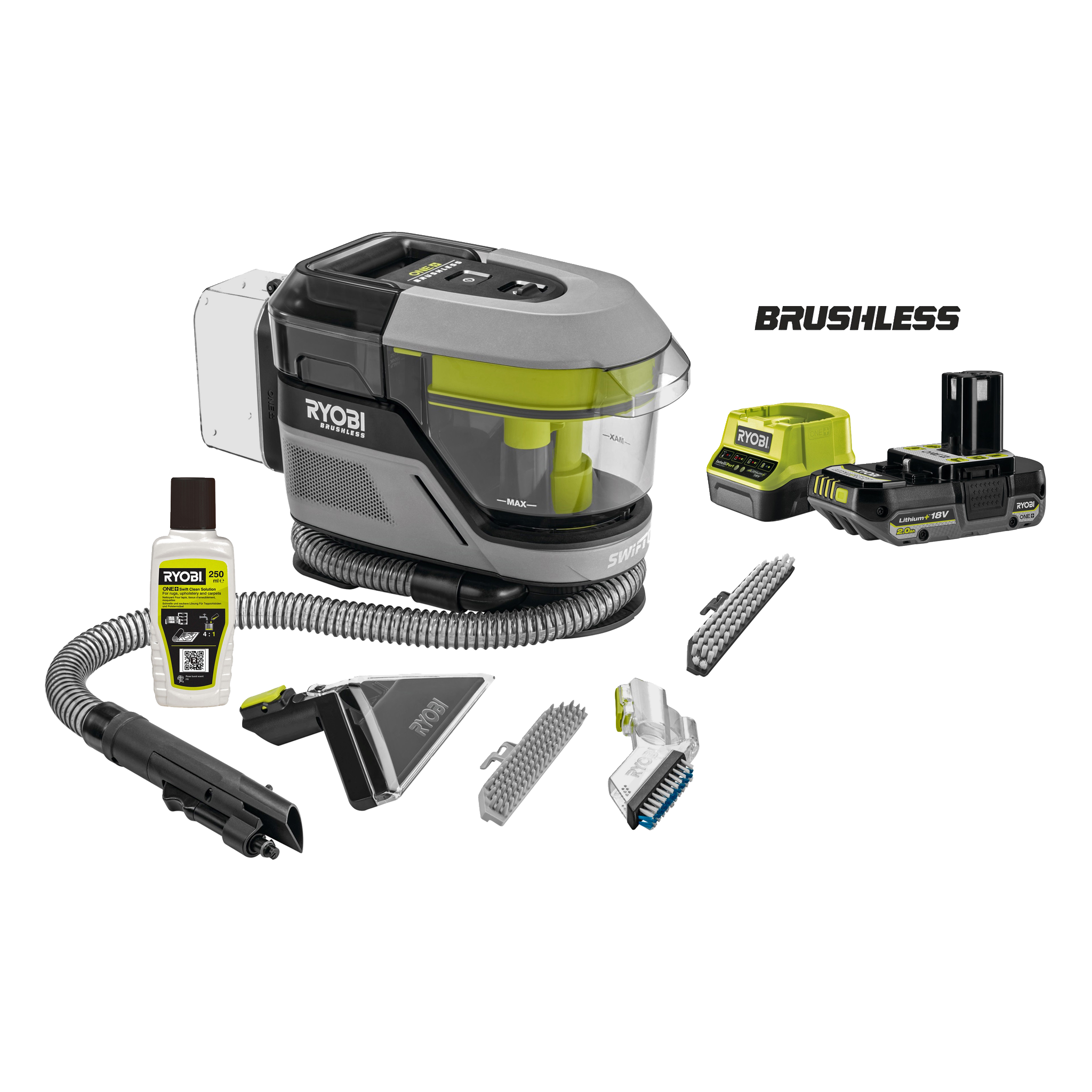 Ryobi swift clean tekstilrenser 18v one+