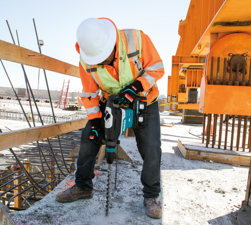 Kraftig makita dhr400 kombihammer – kraftig og pålitelig for krevende oppgaverkraftig