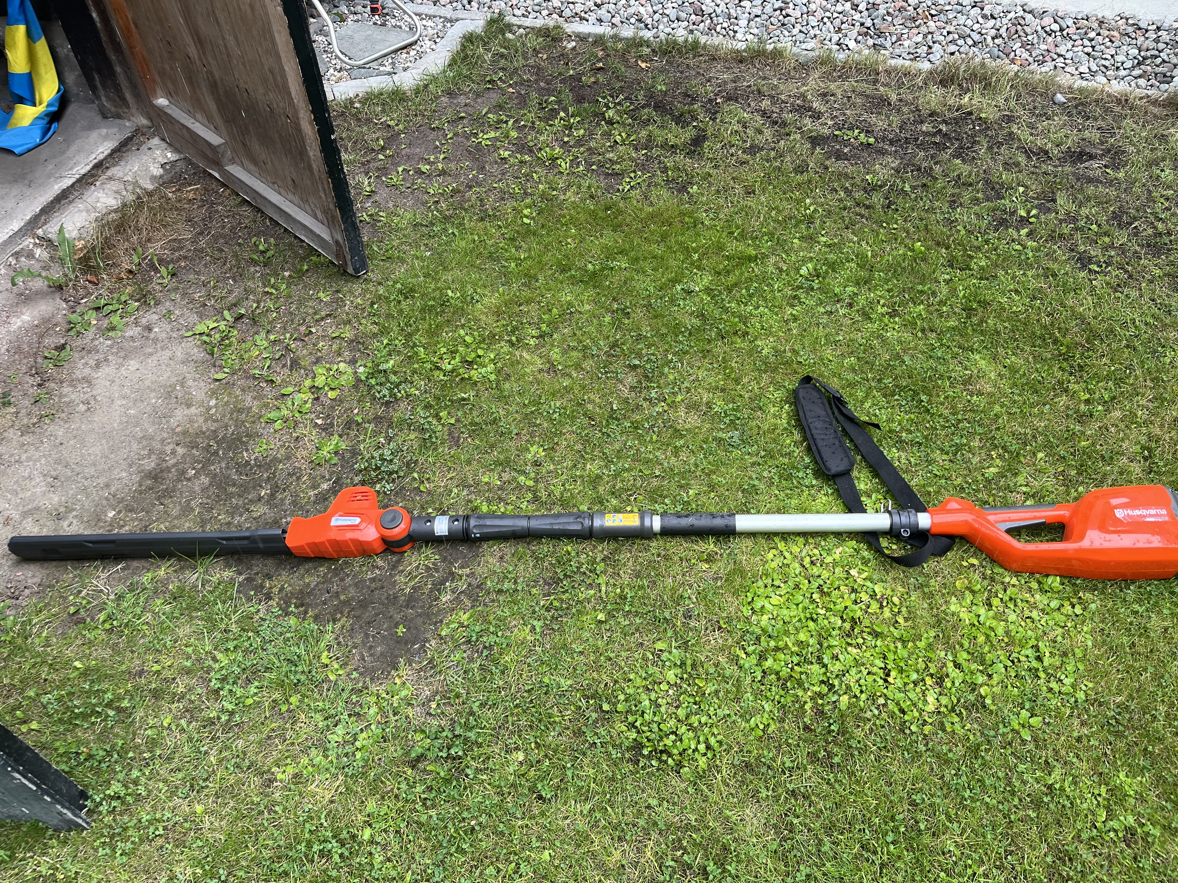 Huskvarna batteridriven häcksax