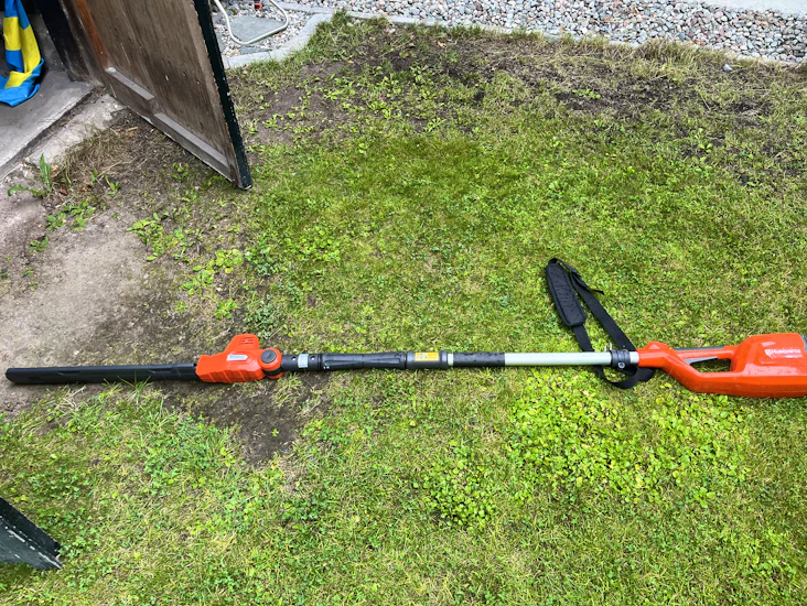 Huskvarna batteridriven häcksax