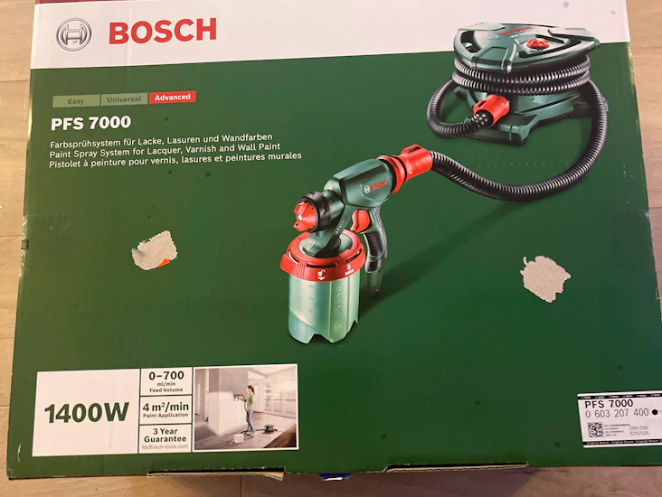 Malesprøyte bosch pfs 7000