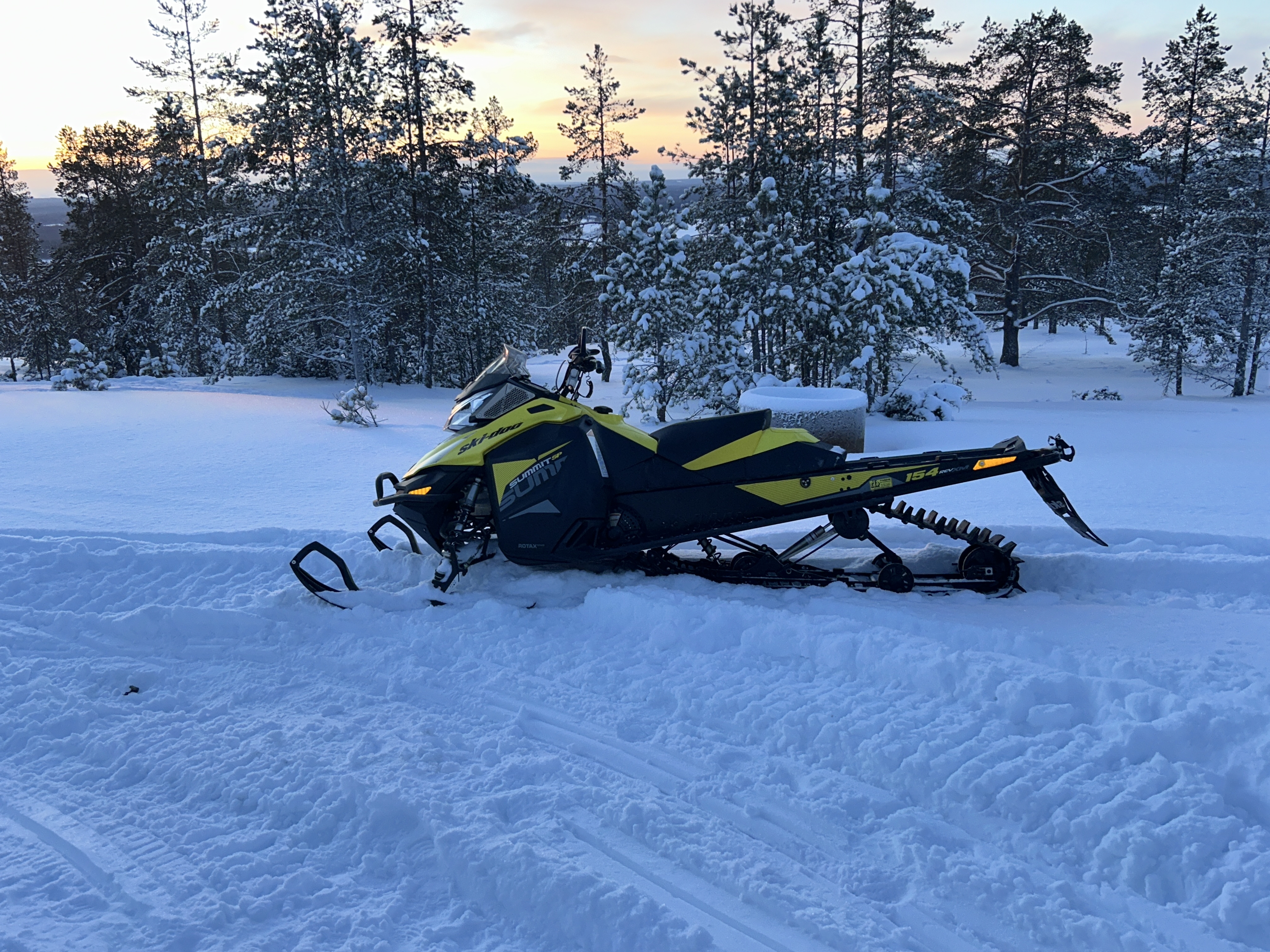 Skidoo summit 600 etec 154" 2018