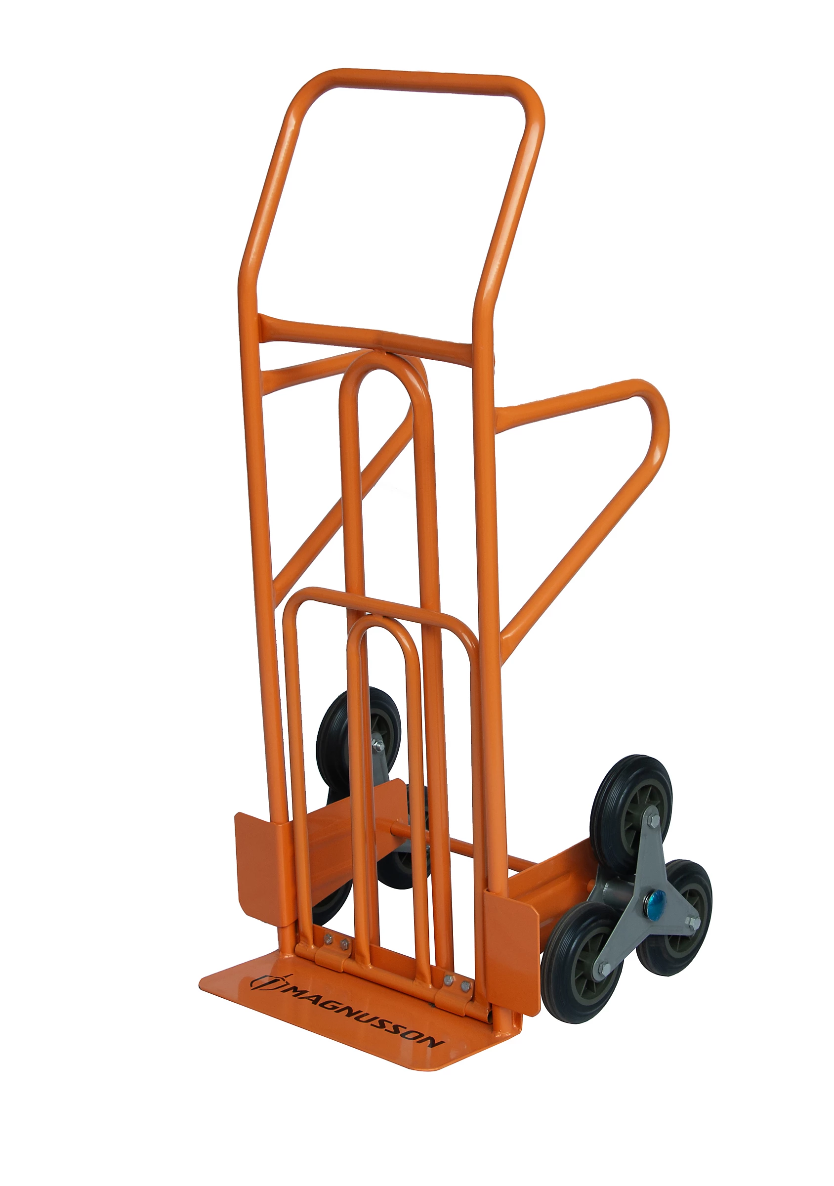 Stair climbing hand sack truck trolley