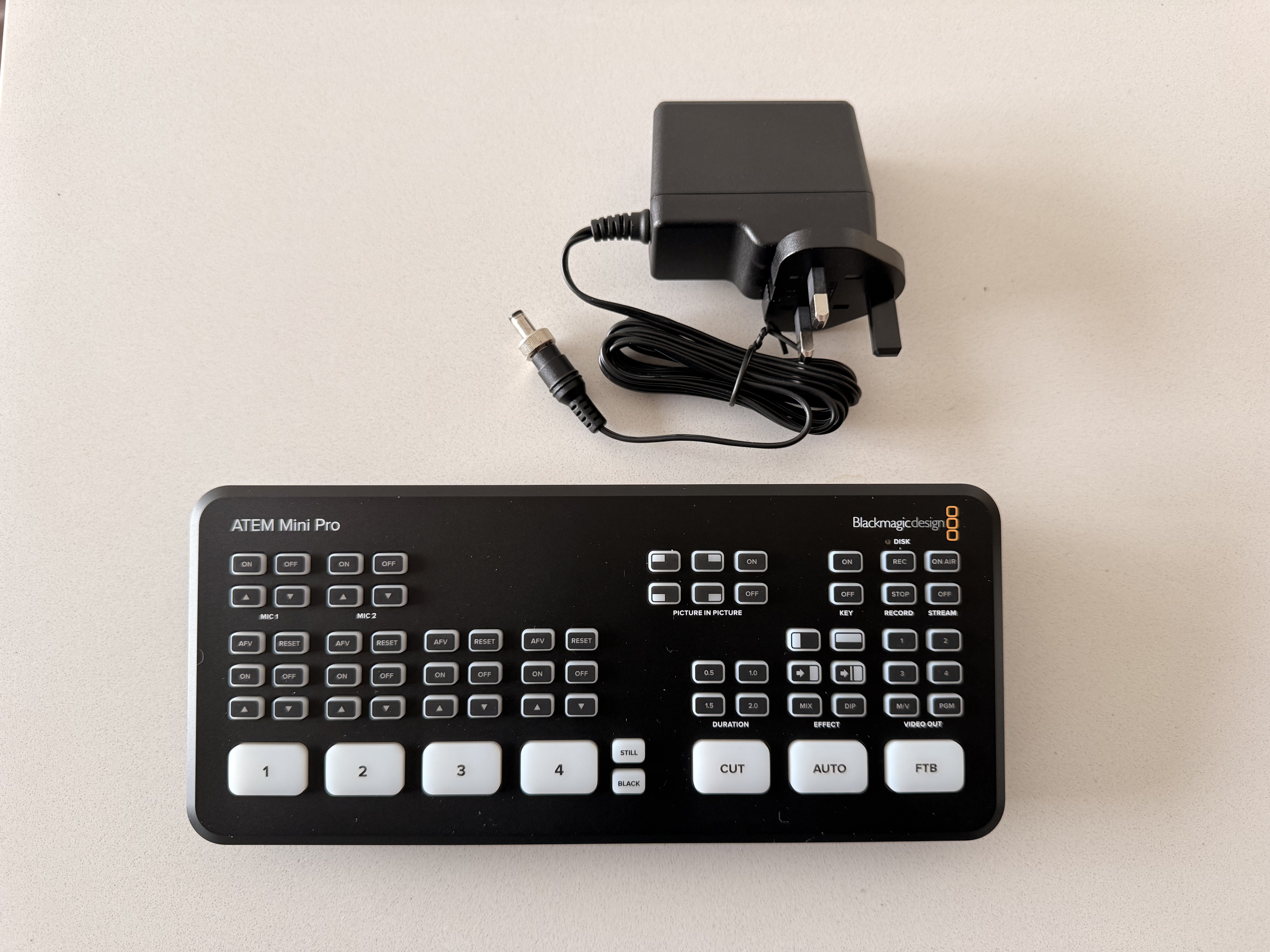 Atem mini pro live stream device 