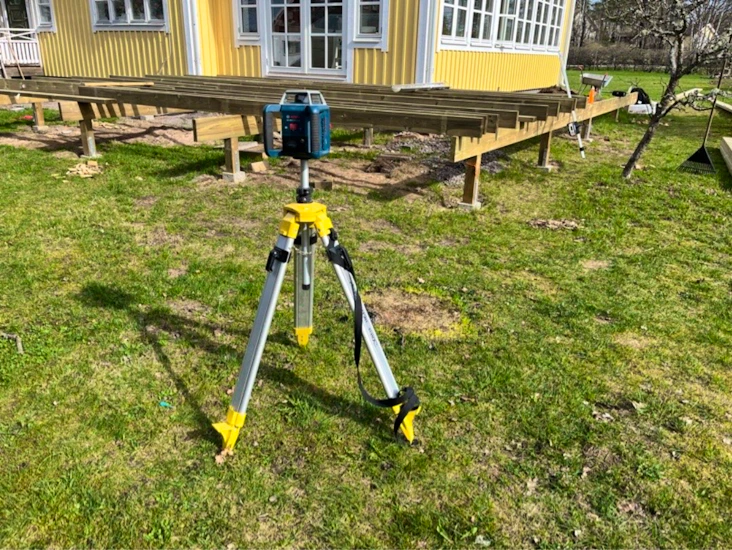 Rotationslaser/planlaser bosch grl 400 h