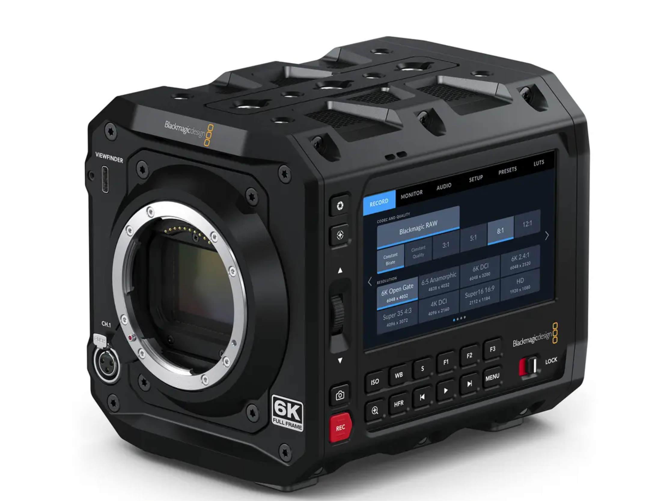 Blackmagic pyxis 6k l mount m. pl adapter