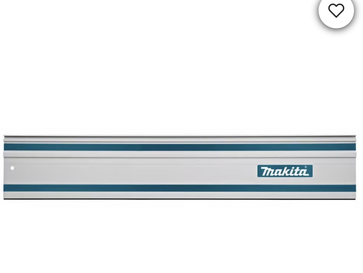 Makita / festool styreskinne til dykksag. 2x1500mm