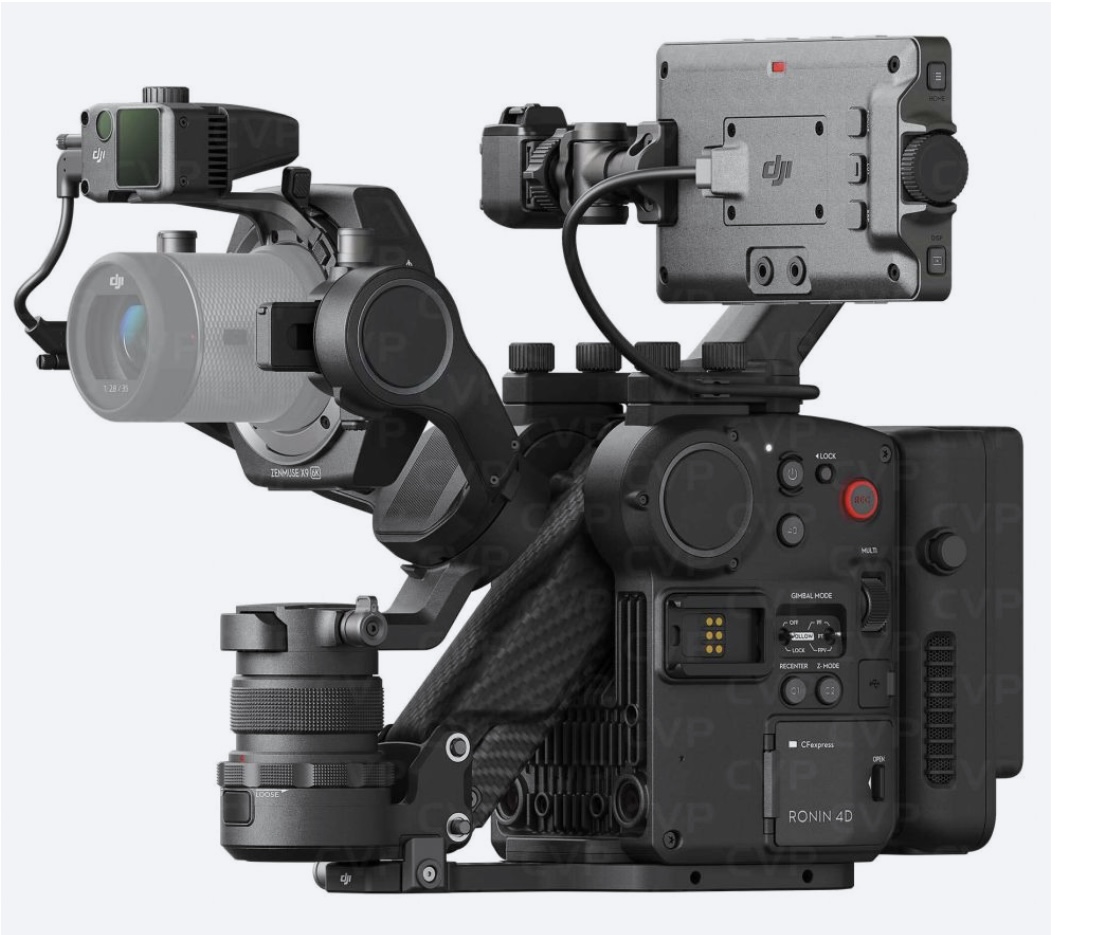 Dji ronin 4d-6k x sigma lens 24-70 