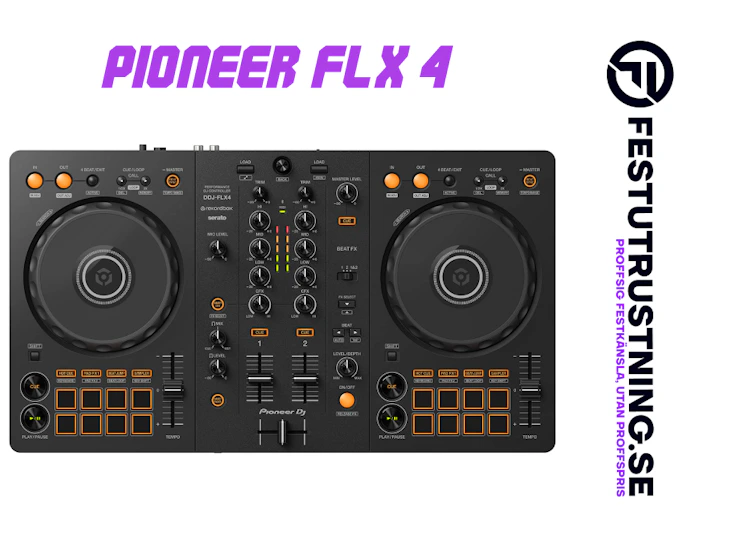 Pioneer ddj-flx4 - prova på!