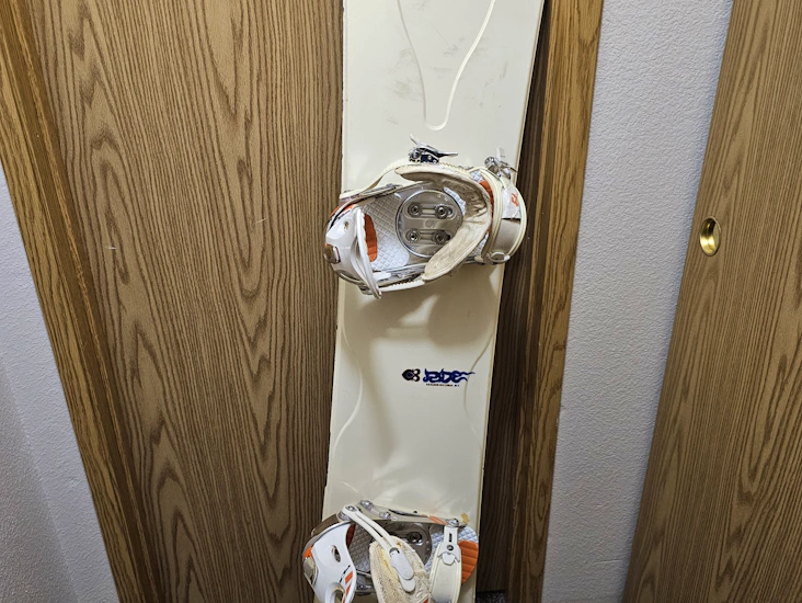 Ride 61 board and bundings