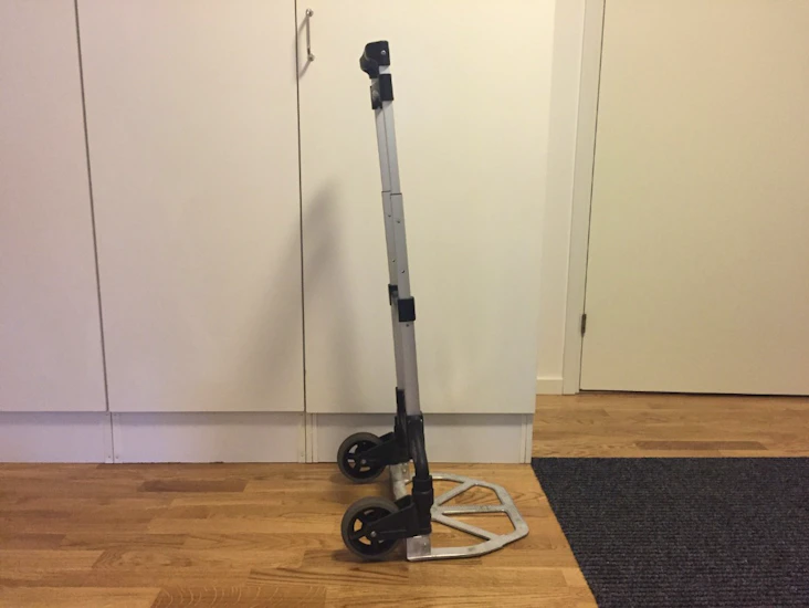 Hopfällbar pirra/säckakärra