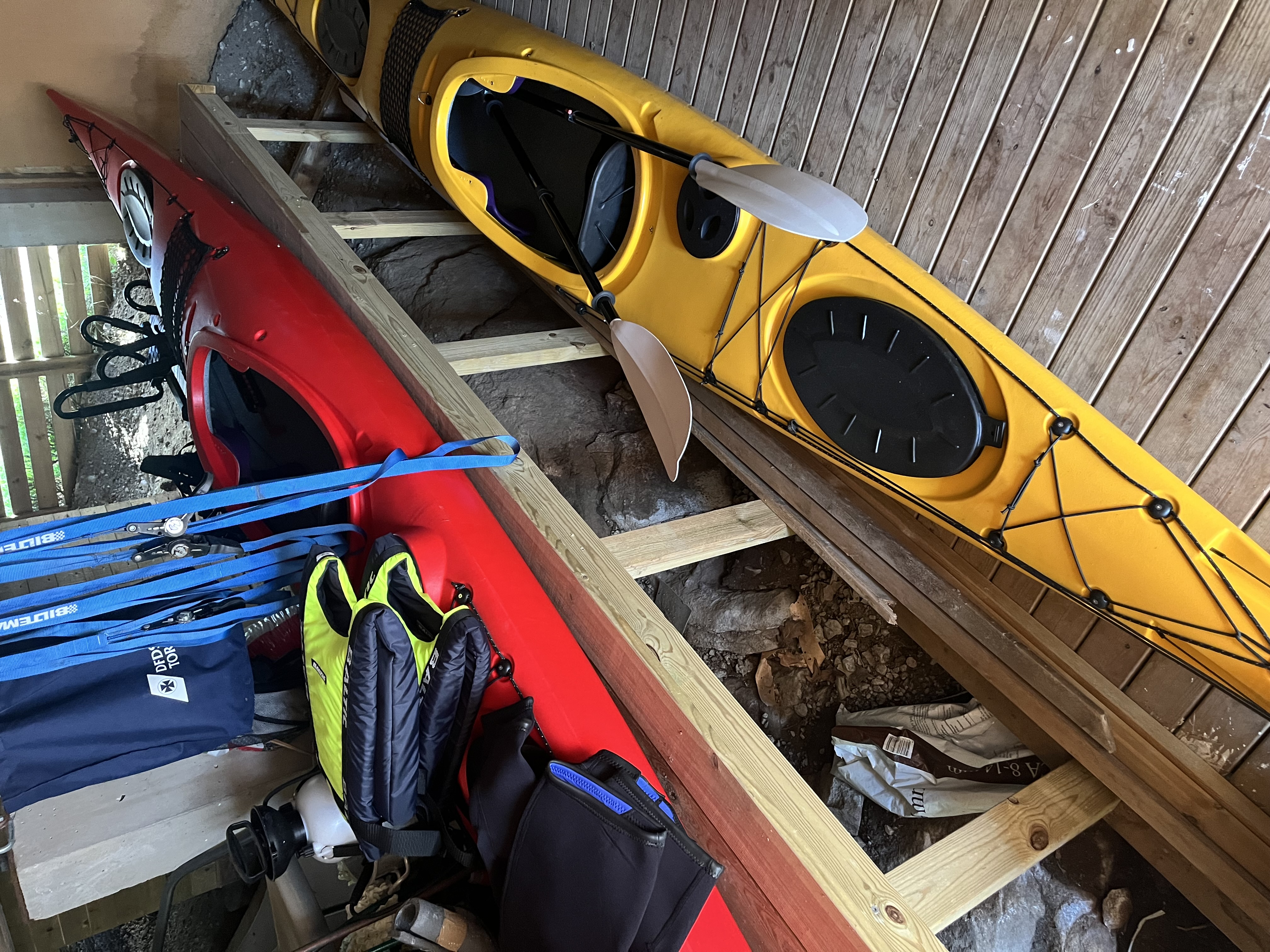 Havspaddeln eskimå havskajak 