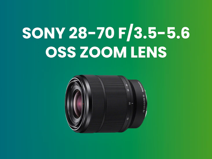 Sony 28-70mm f/3.5-5.6 oss zoom lens