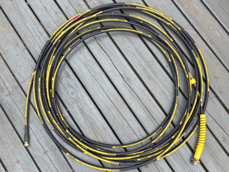 Karcher høytrykksspyler med avløps slange