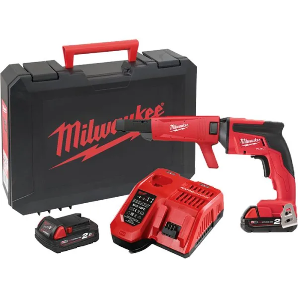 Gipsskrumaskin med gipsskrueautomat