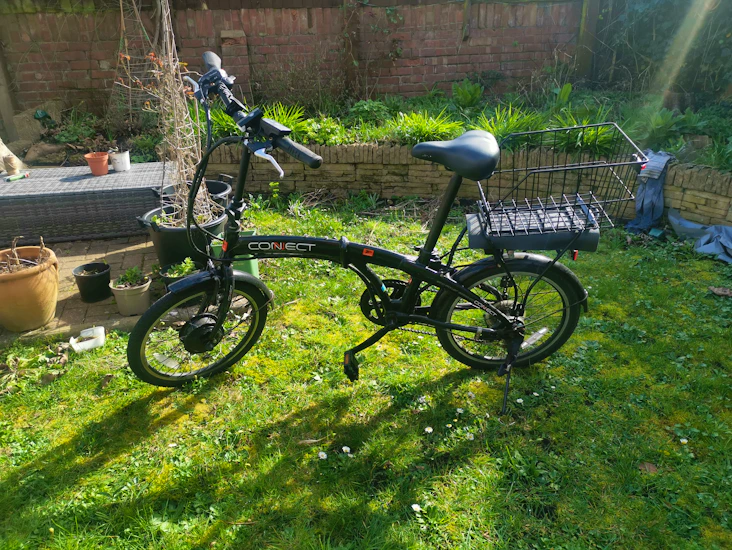 Electric bike - ebike - 250w electric bicycle - folding electric bike - removable battery - 7-speed city e bike