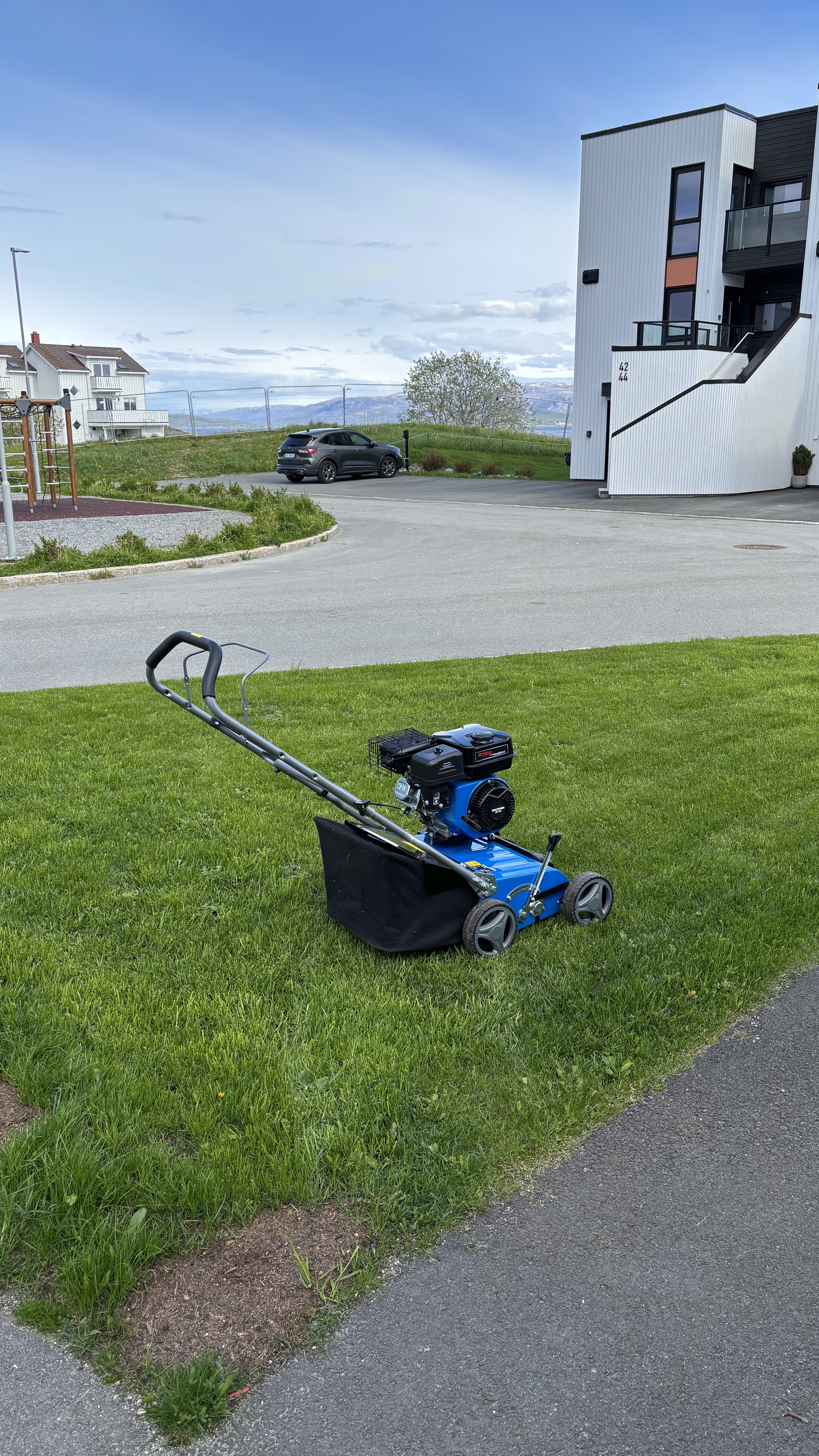 Helt ny vertikalskjærer til utlån 