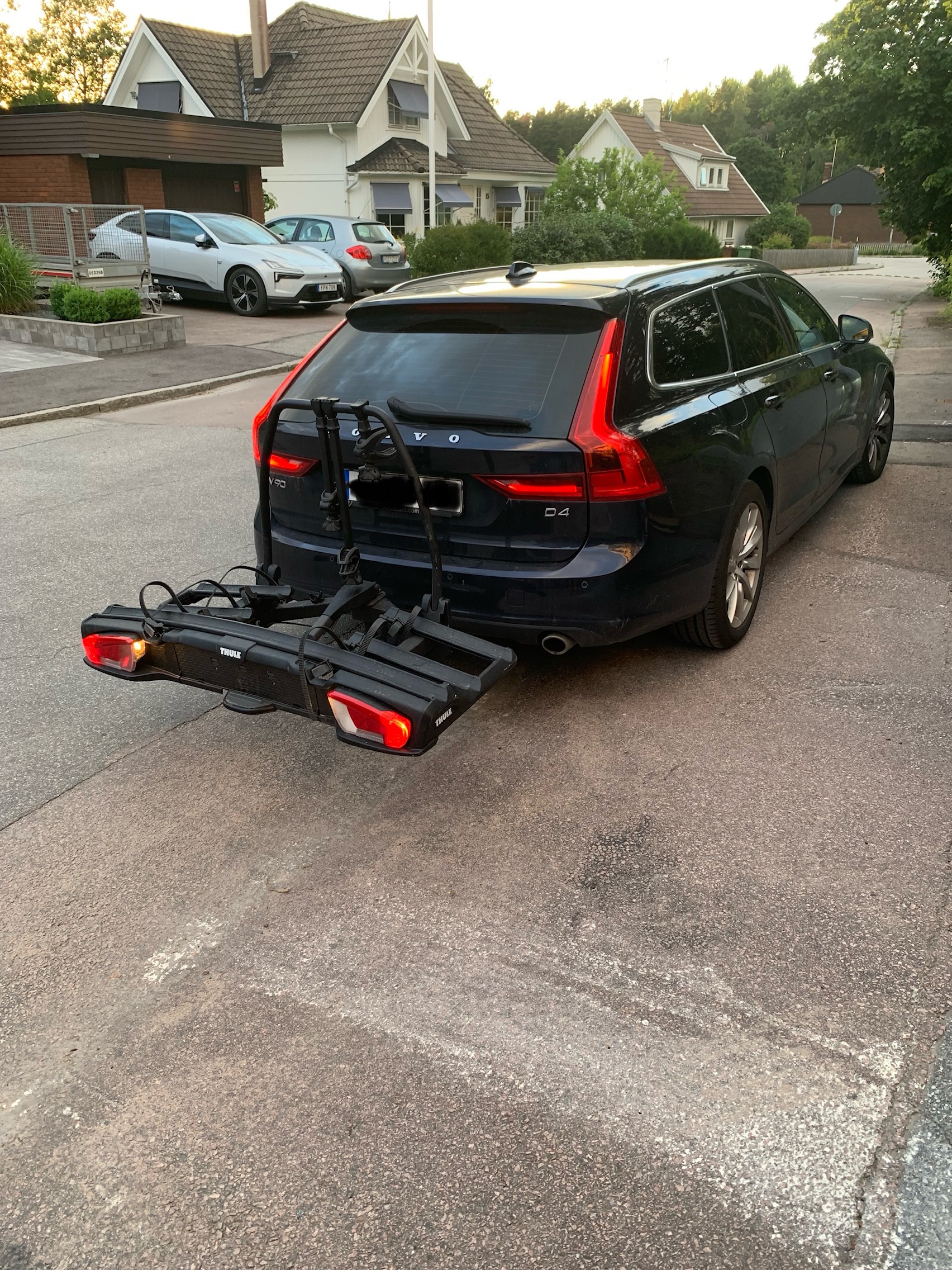 Smidig och säker cykelhållare för upp till 3 cyklar