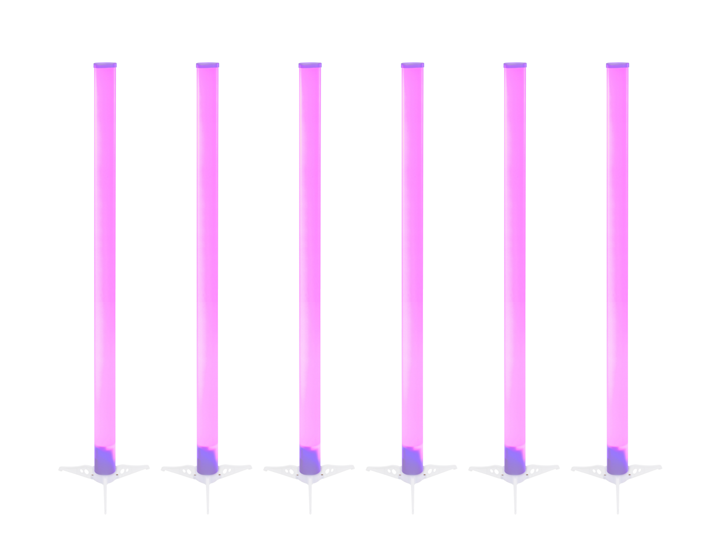 Batteridrivna led neon tubes 6st