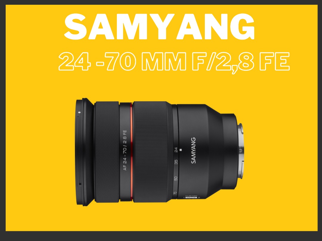Sony gm 24-70 f2.8 till sony fe - objektiv