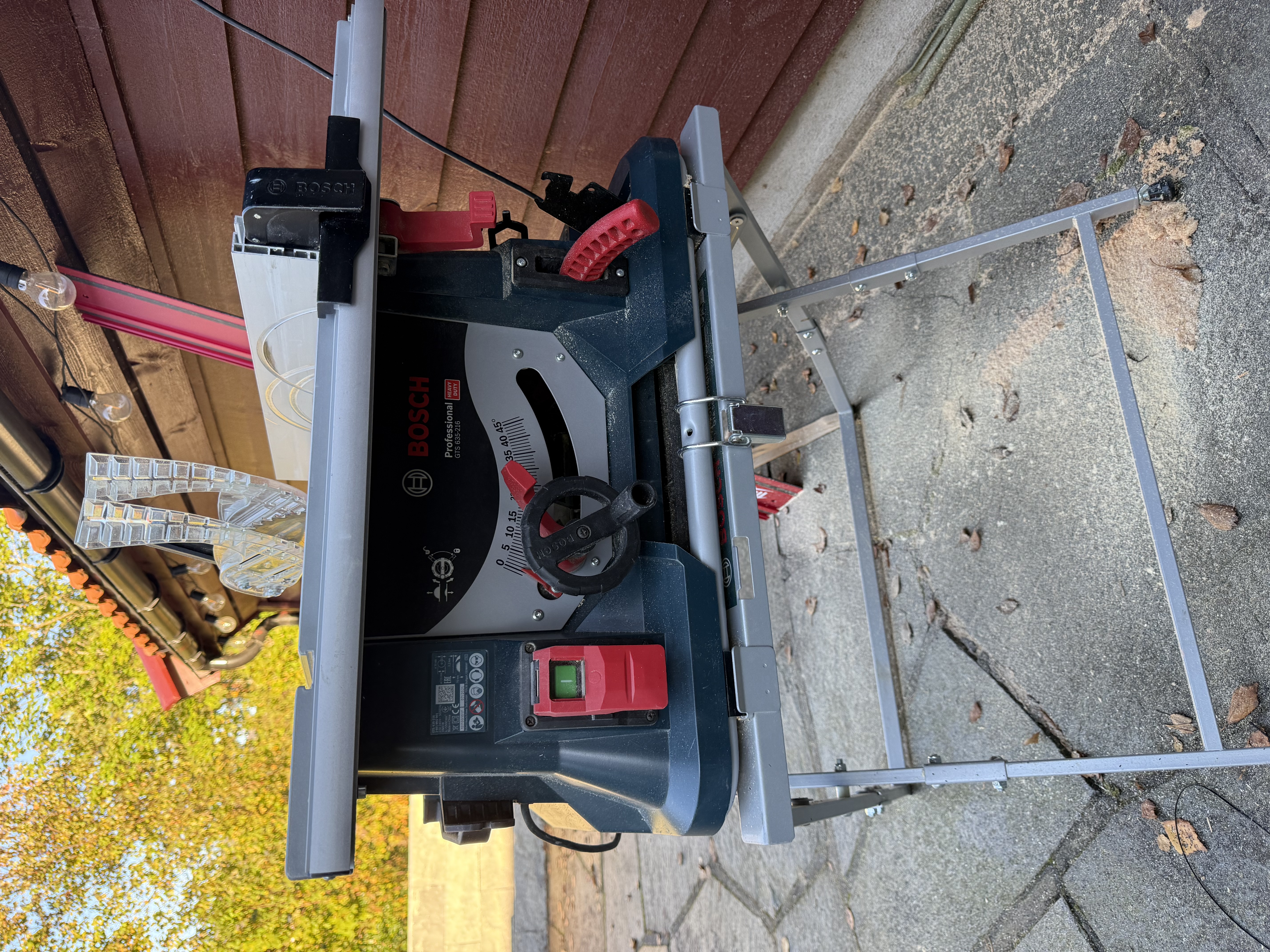 Bosch bordsag med ben