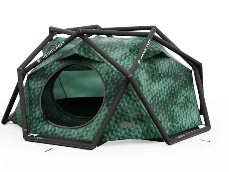 Heimplanet the cave + teltutstyr