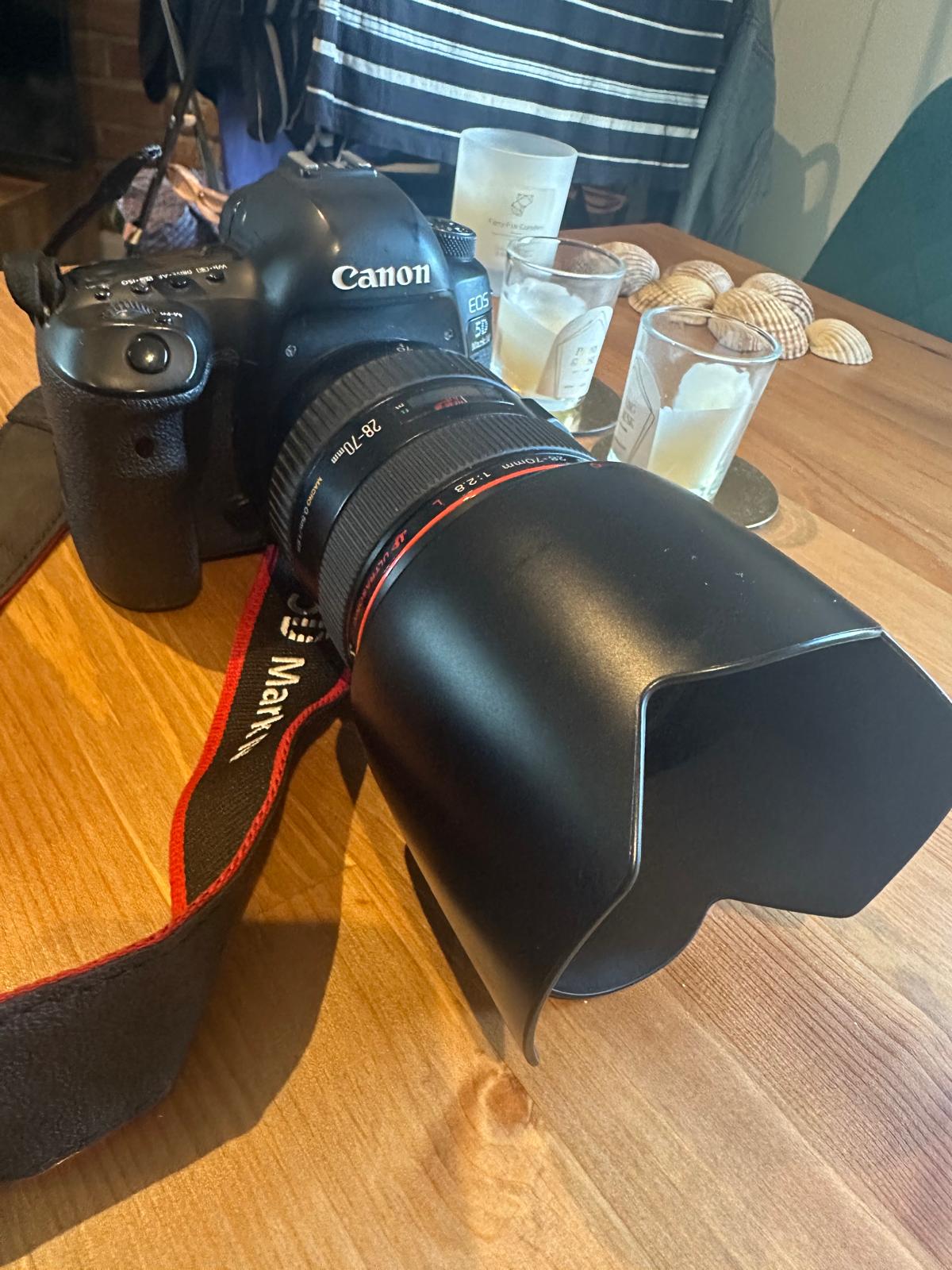 Canon 5d mkiv with 28mm - 70mm lens