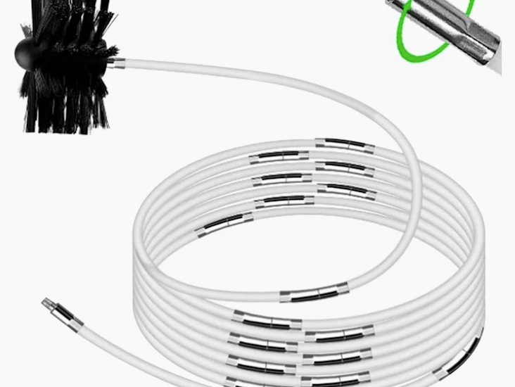 Borste för ventilationsrengöring