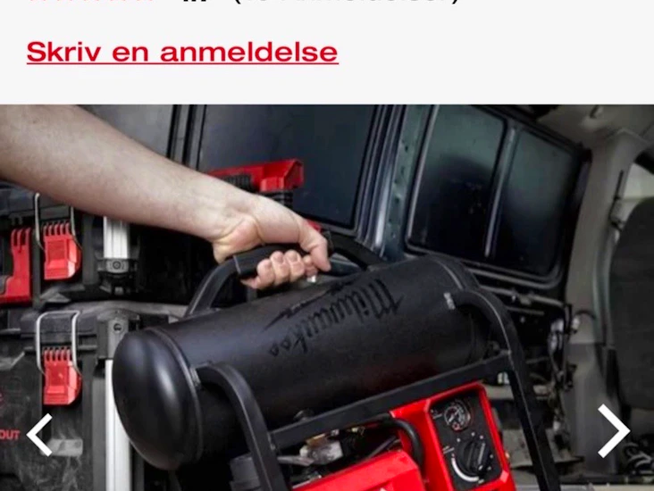 Milwaukee m18 fuel™ luftkompressor