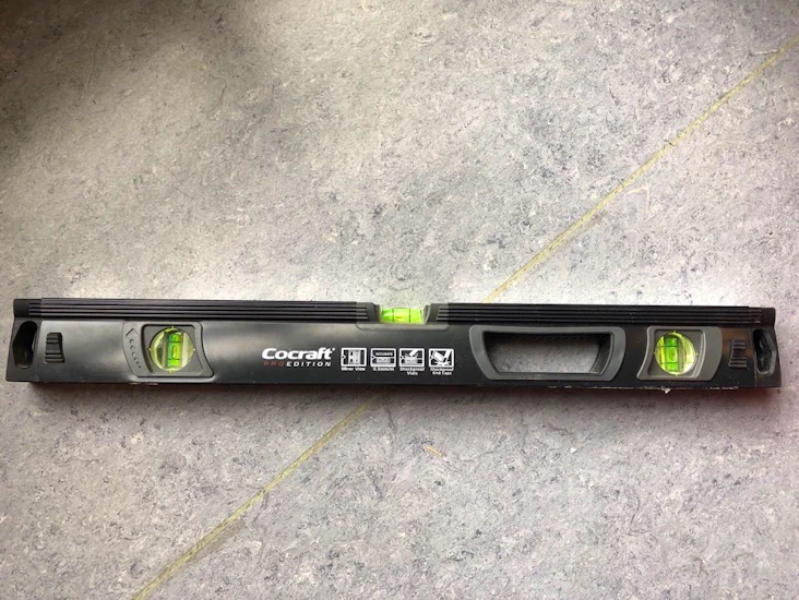 Extra långt vattenpass (60 cm)