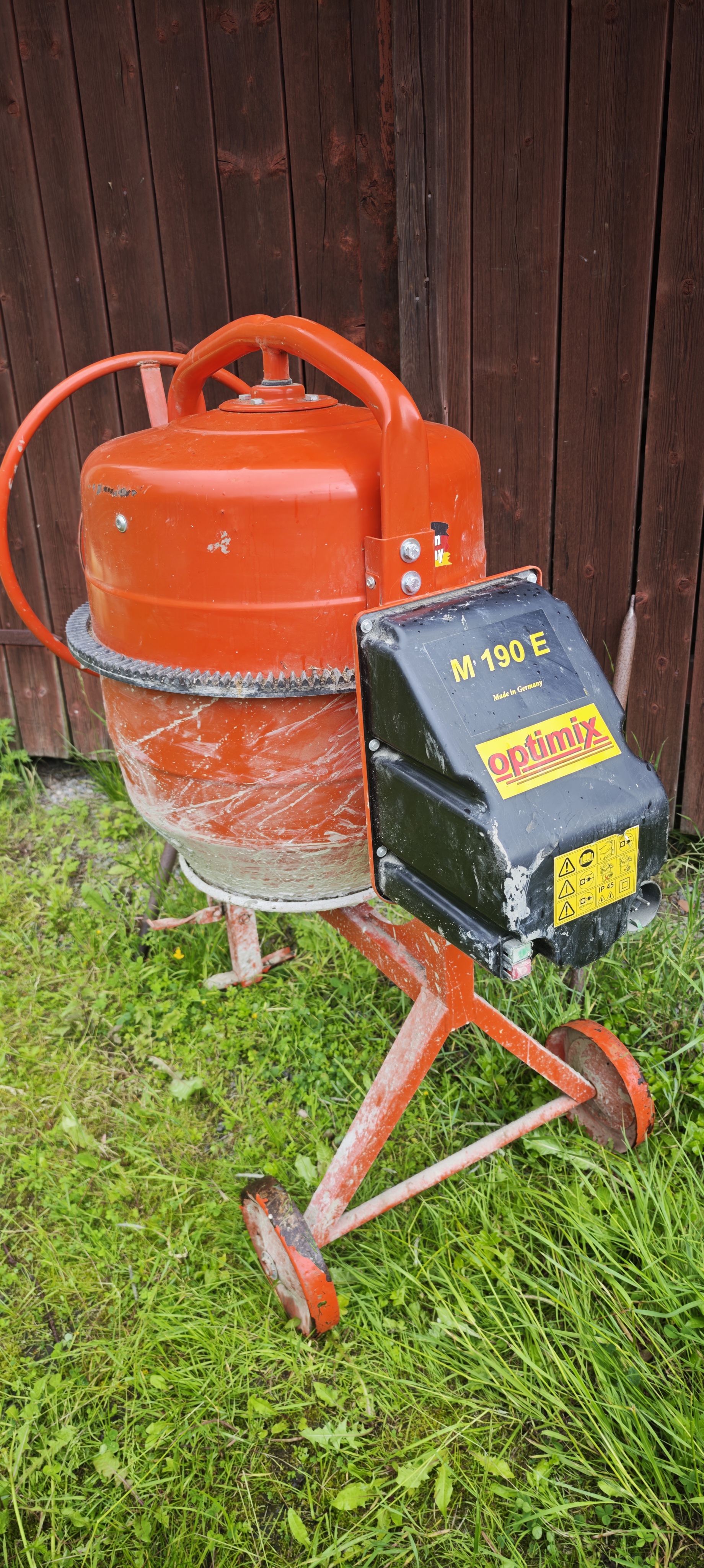 Betongblandare atika optimix m 190 e 230v