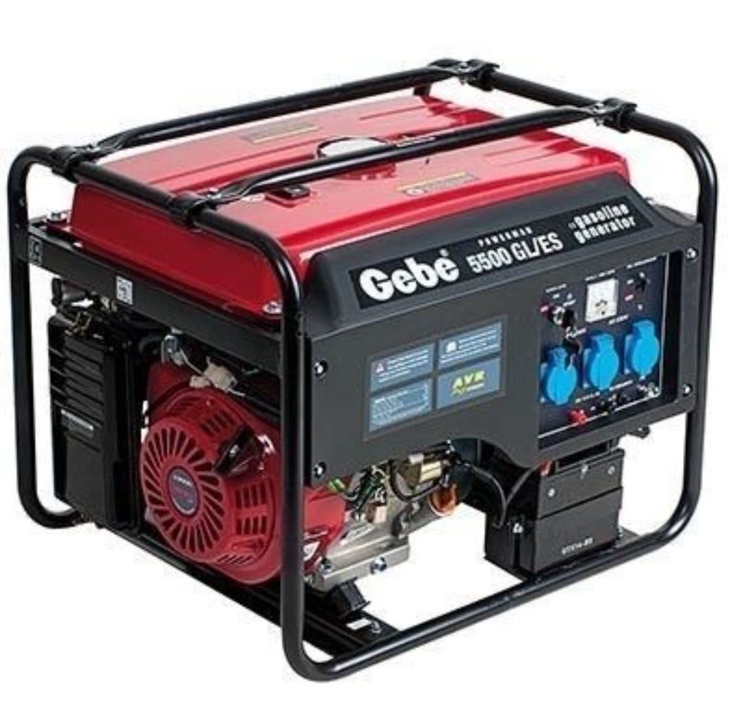 Strømaggregat bensin gebe pm  5500 gl/es  