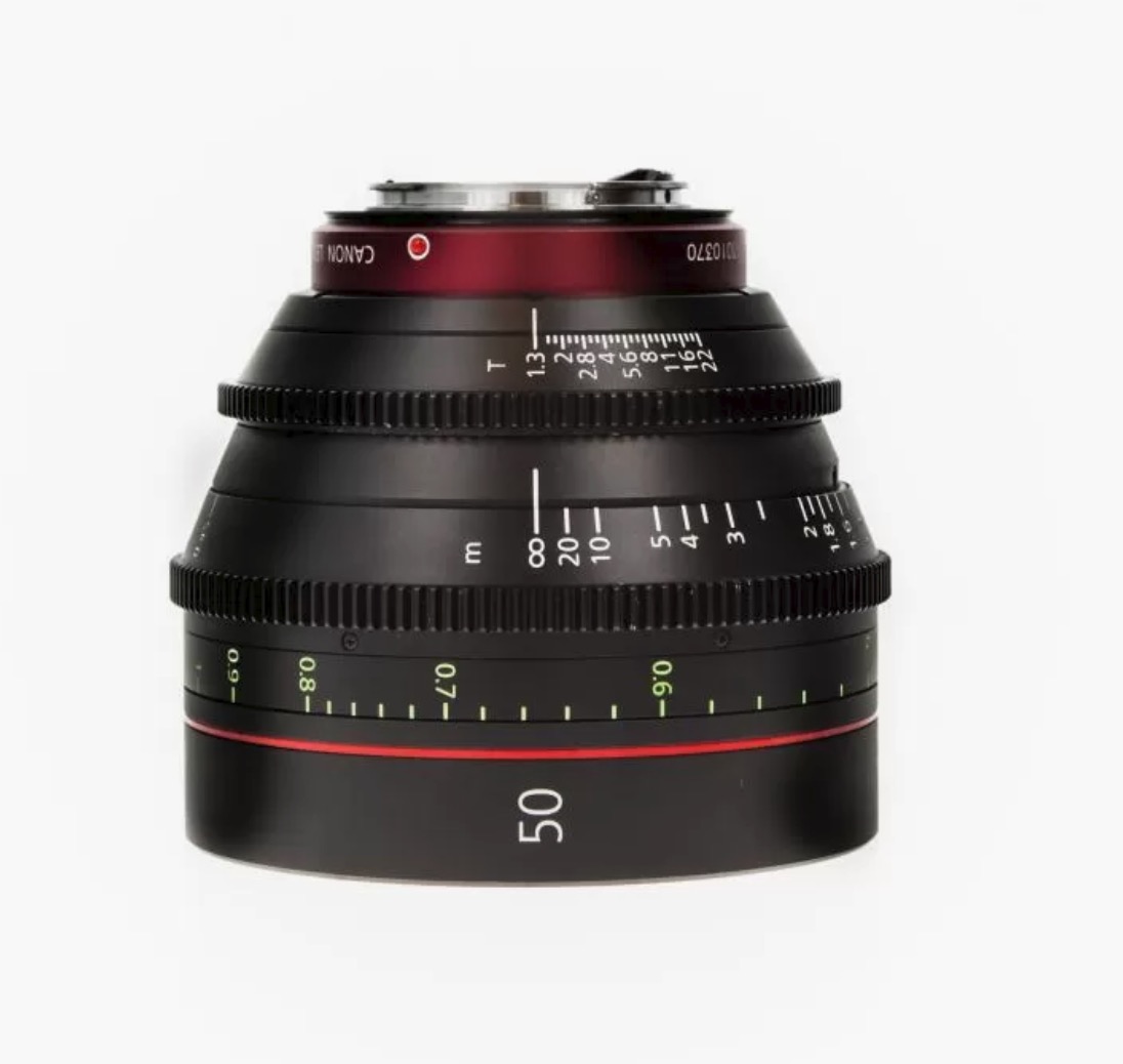 Canon ef cn-e 50mm t1:3 cf0.45m ø114