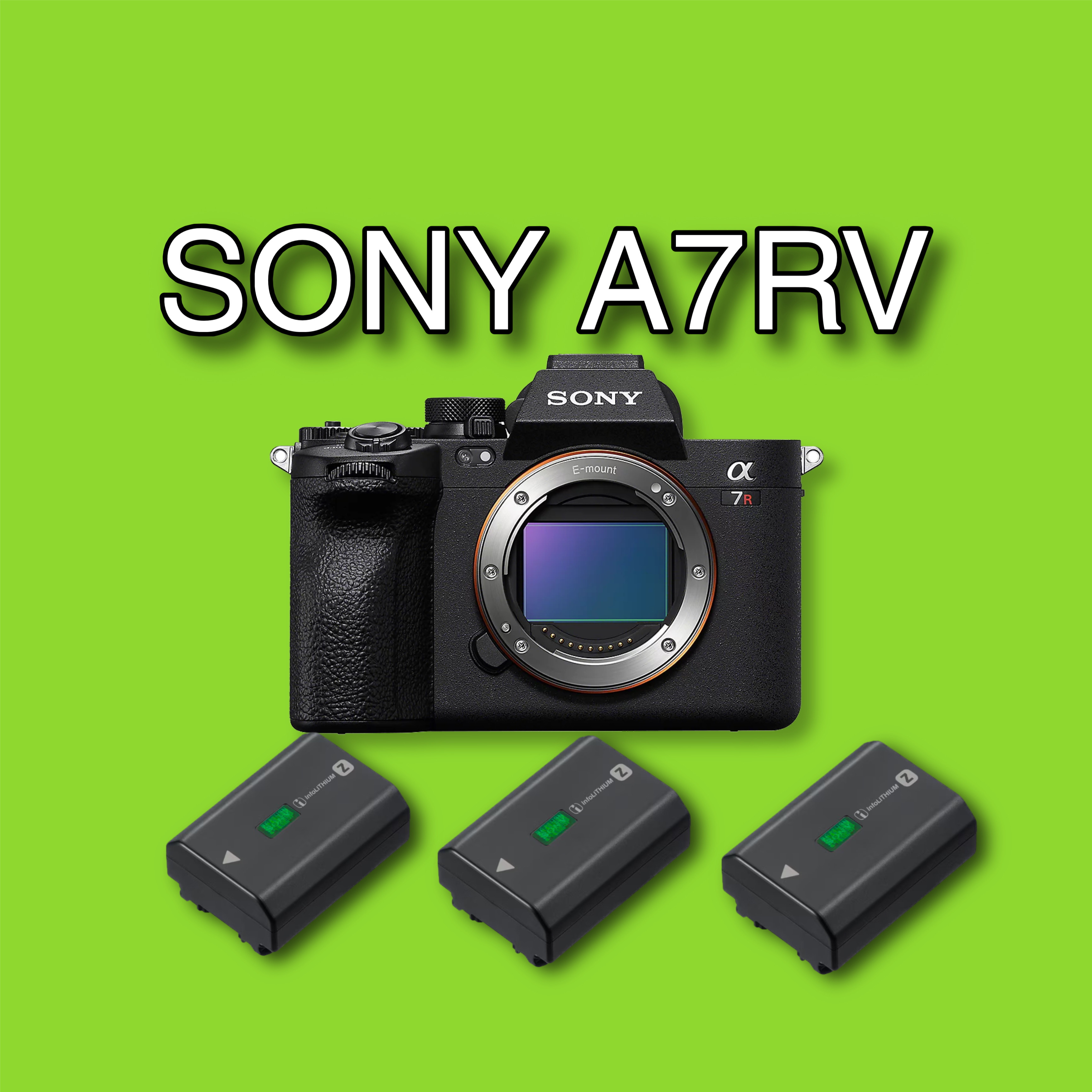 Sony a7rv camera