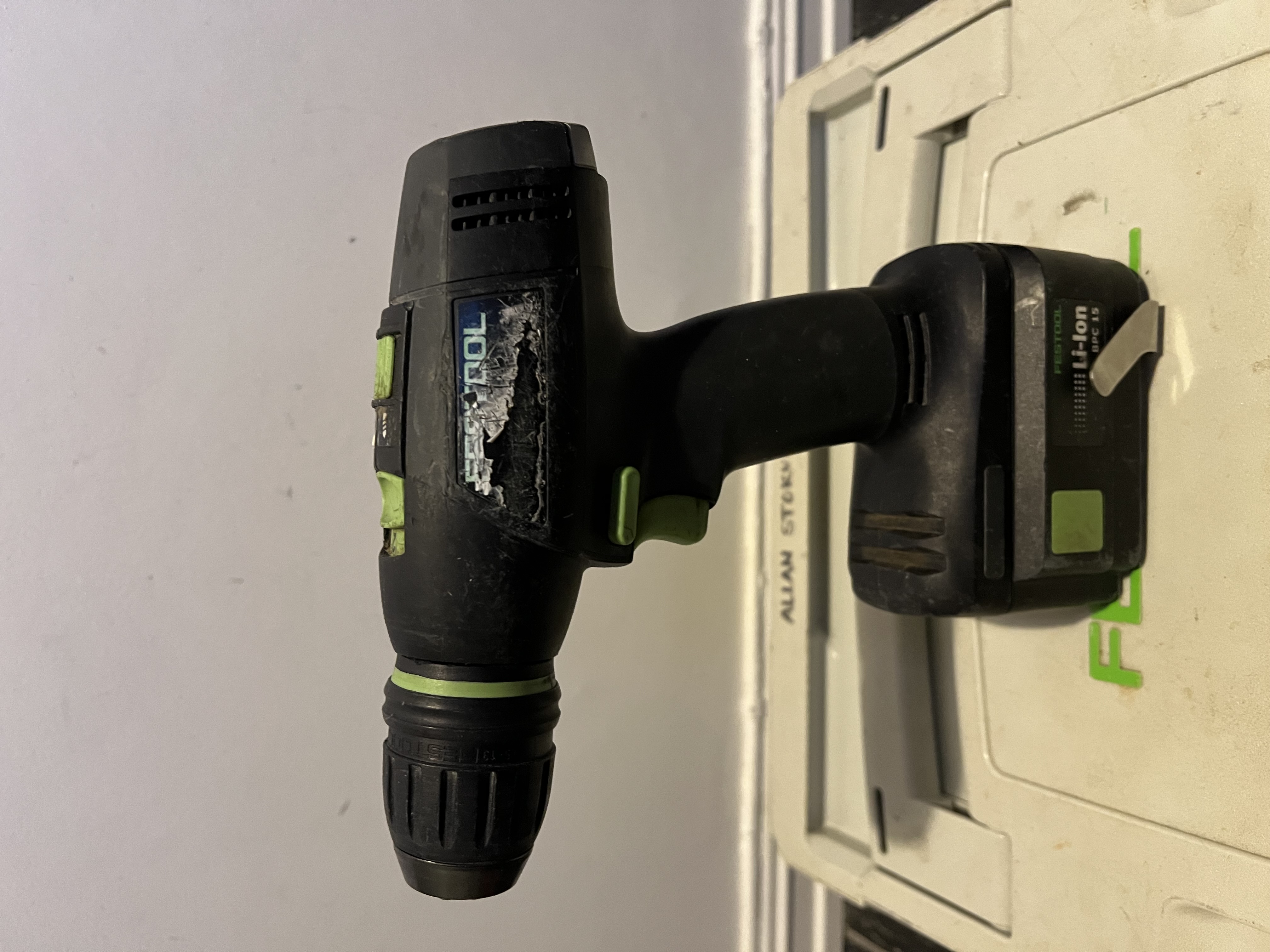 Batteridrill - festool t 15+3 li-plus