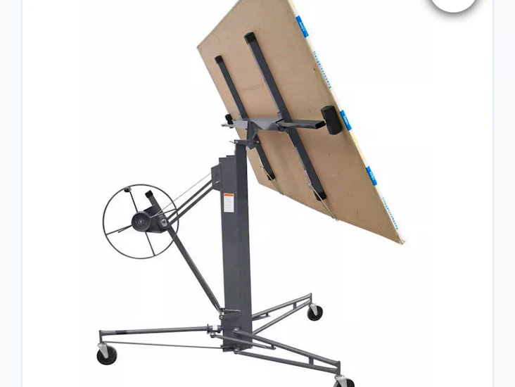 Gipsheis med tilt leies ut