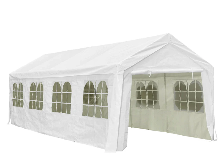 Partytält med väggar 8x3 m