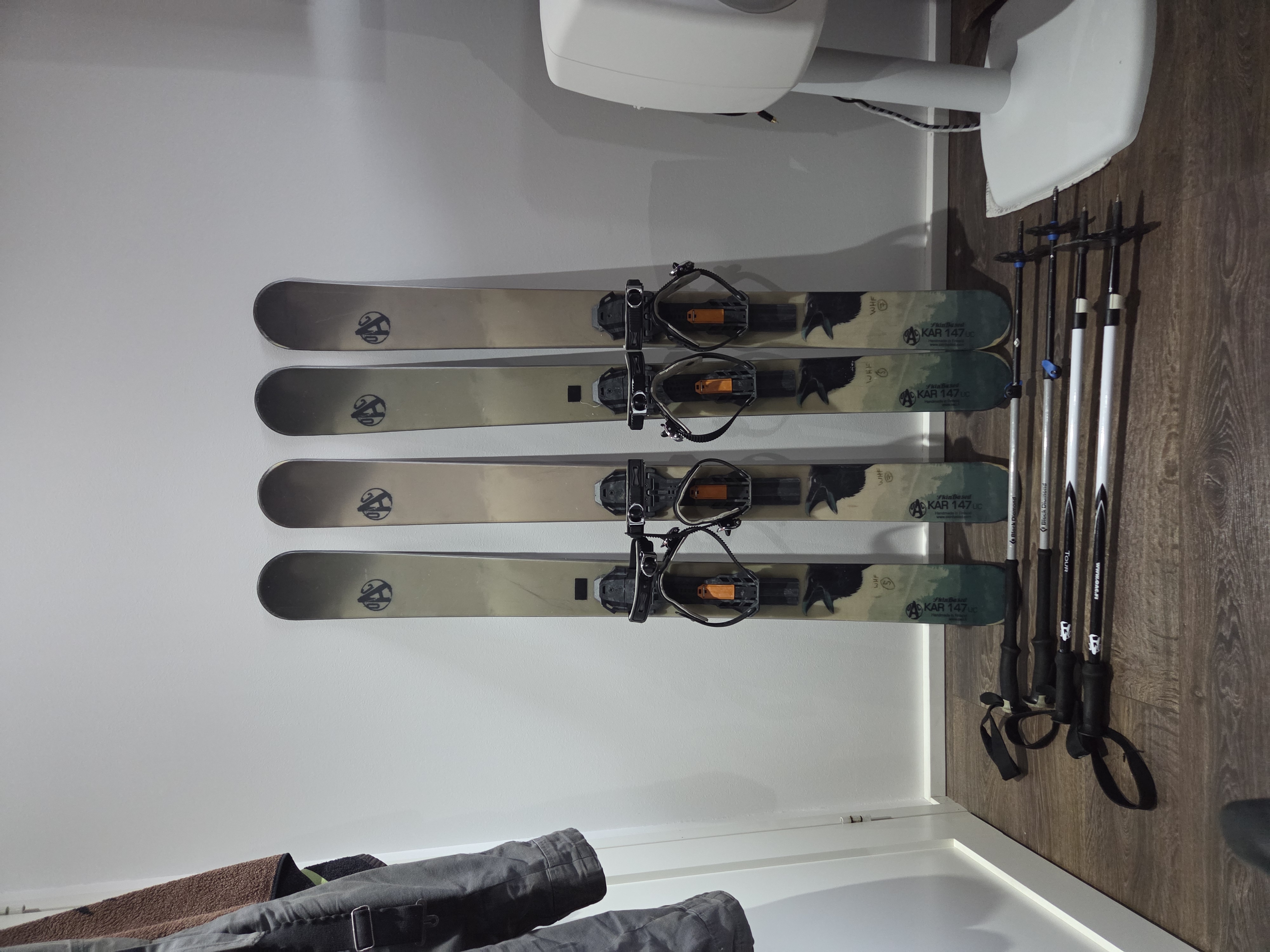  oac kar 147 -metsäsukset eli "liukulumikengät"