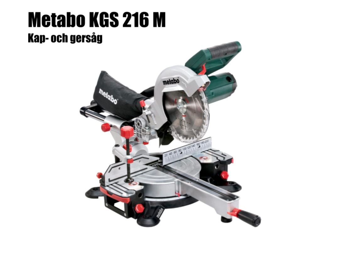 Metabo kgs 216 m