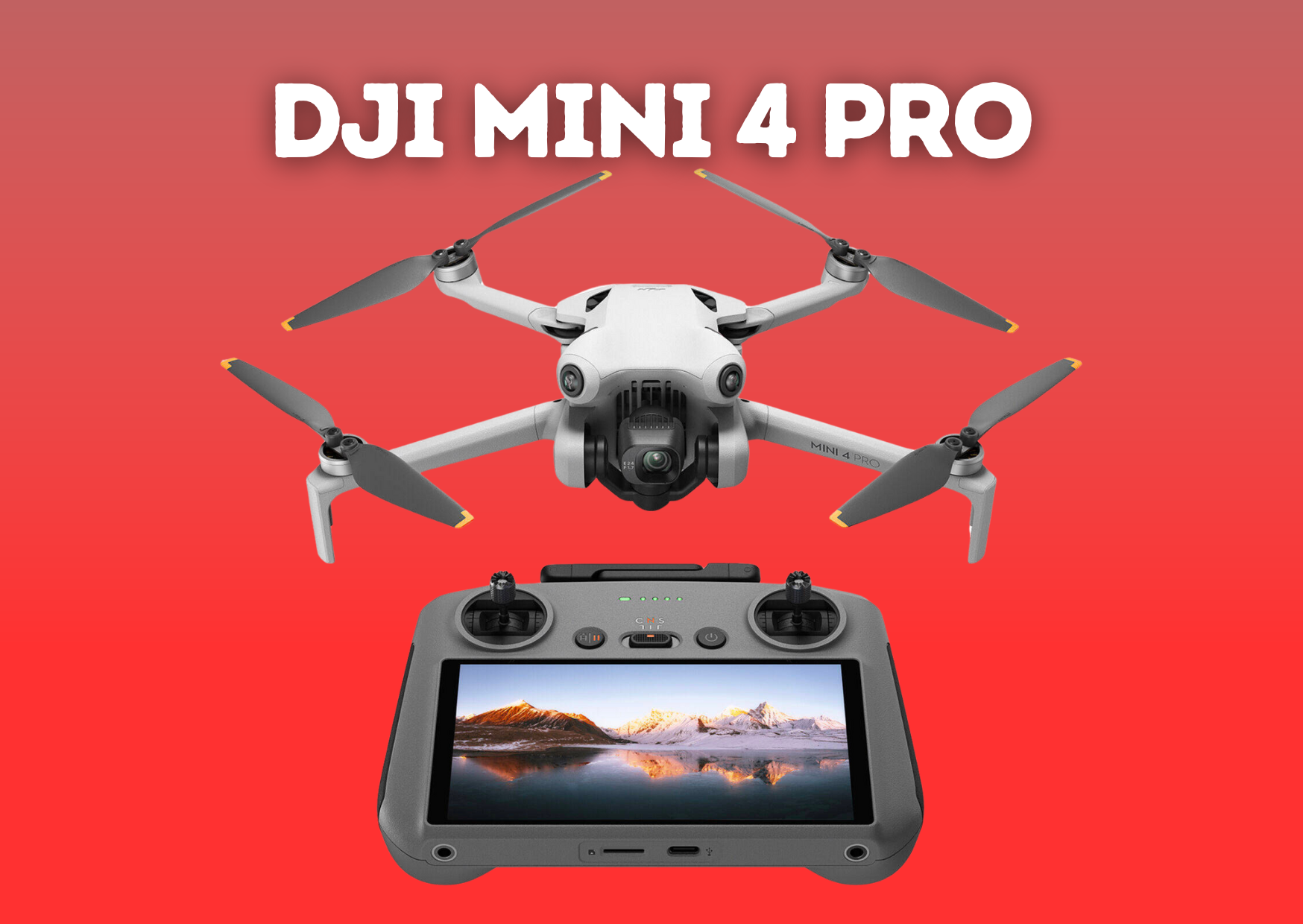Dji mini 4 pro fly more combo (dji rc 2)